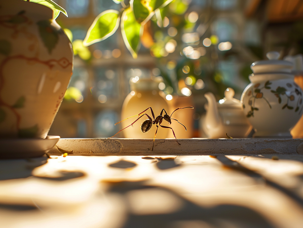 fourmis intérieur